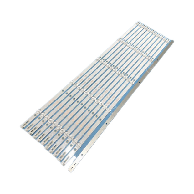 แถบไฟ LED ใหม่ สำหรับทีวี Toshiba 65U6700C K650WDC2 4708-K65WDC-A1113N11 6V ขนาด 65 นิ้ว 12 แถบ แสงส