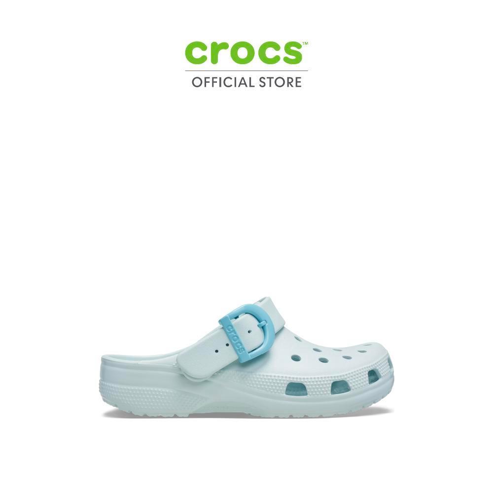 CROCS รองเท้าลำลองผู้ใหญ่ CLASSIC BUCKLE CLOG รุ่น 213347-5EA - VAPOR ICE