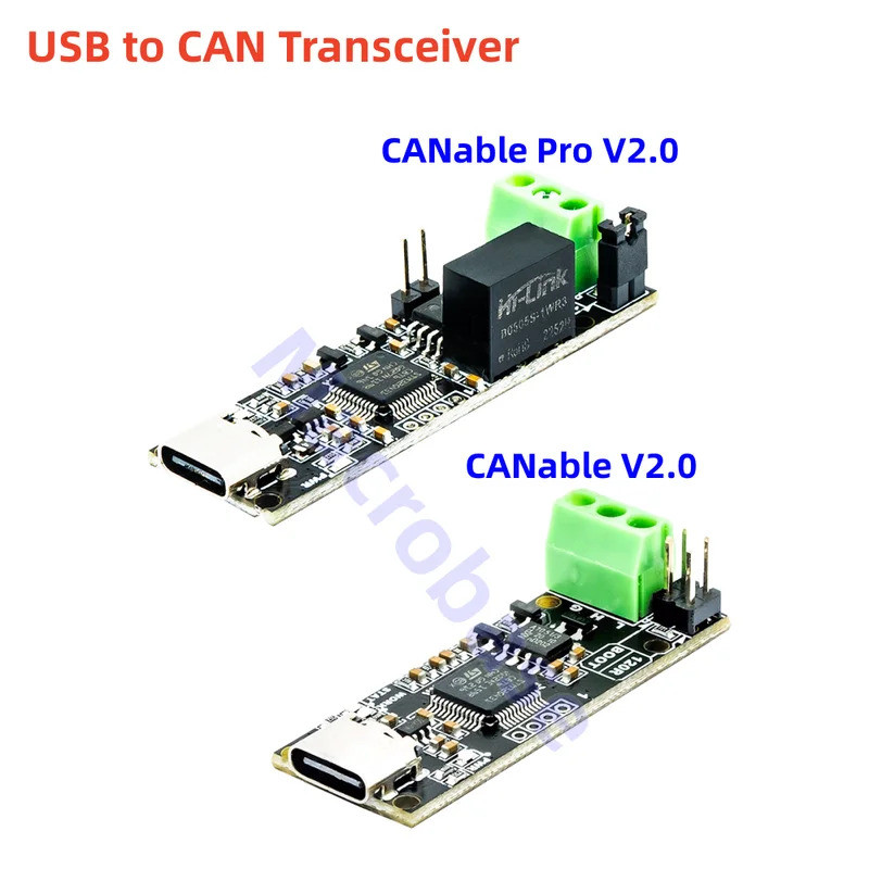 CANable V2.0 Pro CANbus transceiver CAN2.0 USBCAN controller USB to CAN Protocol converter พอร์ตอนุก