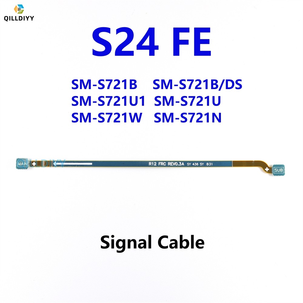 สัญญาณ WiFi สําหรับ Samsung Galaxy S24 FE S721B S721B/DS S721U WiFi สัญญาณเสาอากาศหลักเมนบอร์ดเชื่อม