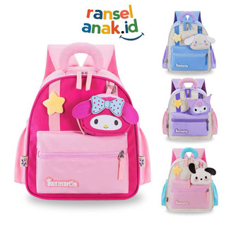 [RA.ID] Flips Kidz - San Rio Edition Tas SD & TK Premium Karakter Viral San Martin Bahan Anti Air