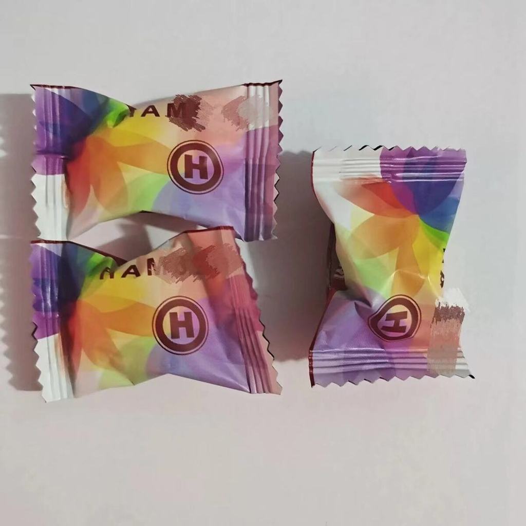 มาเลเซีย Energy Candy ต้นฉบับนําเข้าราคาถูก Rainbow Energy Golden Candy ลูกอมสีน้ําตาล Golden Nougat