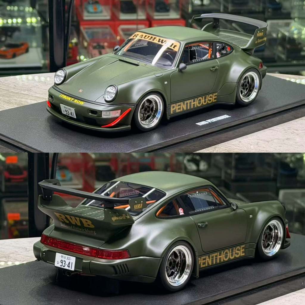 GT Spirit 1/18 Porsche 964 RWB PENTHOUSE โมเดลรถเรซิ่น