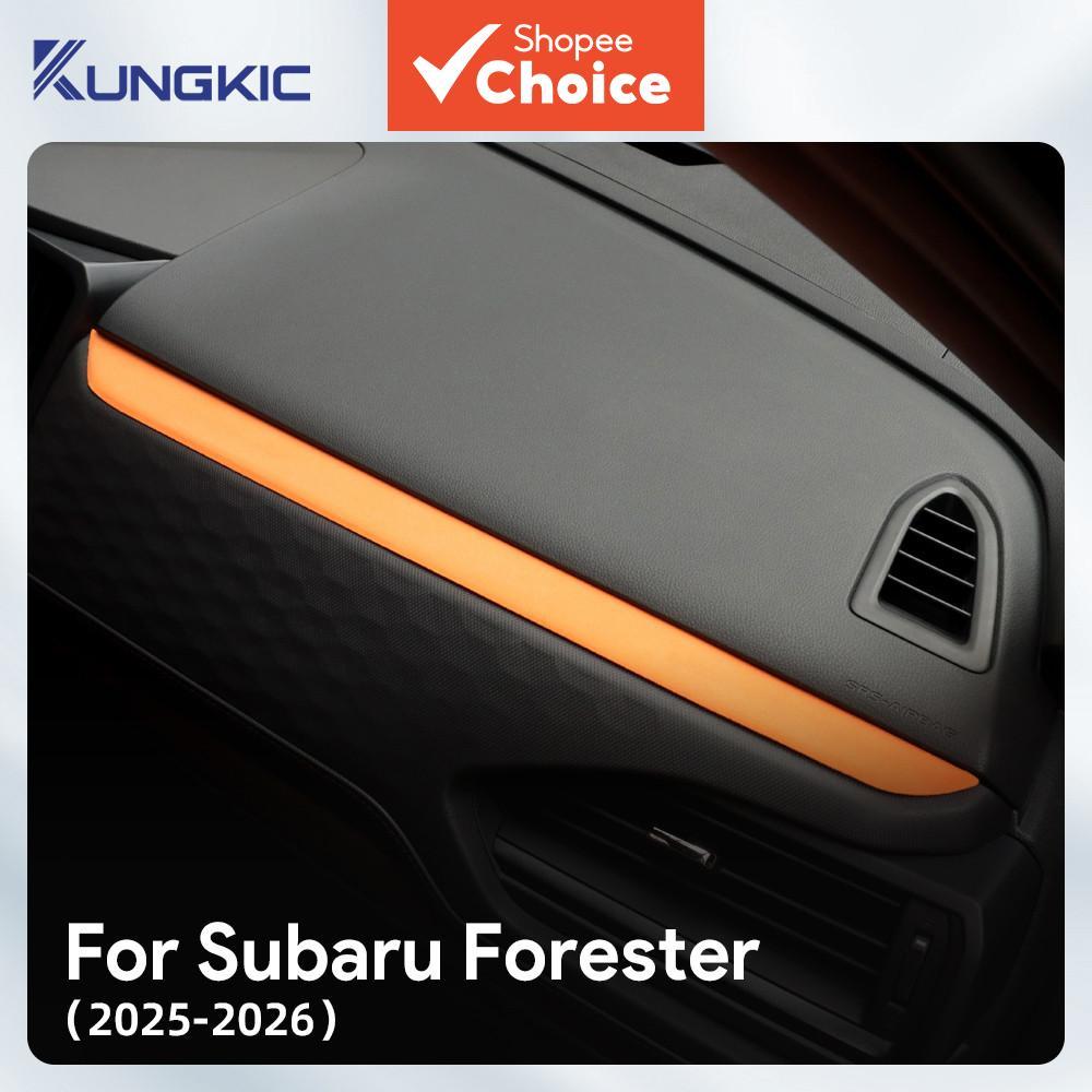 สติกเกอร์ตกแต่งแผงหน้าปัดรถยนต์ภายใน สําหรับ Subaru Forester รุ่นที่ 6 ปี 2025 2026 ชุดแต่งรถยนต์อัต