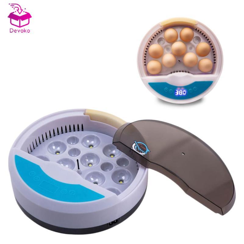 [chiwanji2mf] เป็ดไก่อัตโนมัติ 9Eggs Incubator US Plug สําหรับนกไก่เป็ดห่าน
