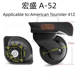 [TH อุปกรณ์เสริมกระเป๋าเดินทาง] American Tourister คุณภาพดั้งเดิมรูปแบบสมบูรณ์กระเป๋าเดินทางล้อเปลี่ยนล้อ 360°Universal ล้อกระเป๋าเดินทางอุปกรณ์เสริมขนาดมาตรฐาน High-End เปลี่ยนอุปกรณ์เสริมยางนุ่มไม่เจ็บชั้นชุด 2