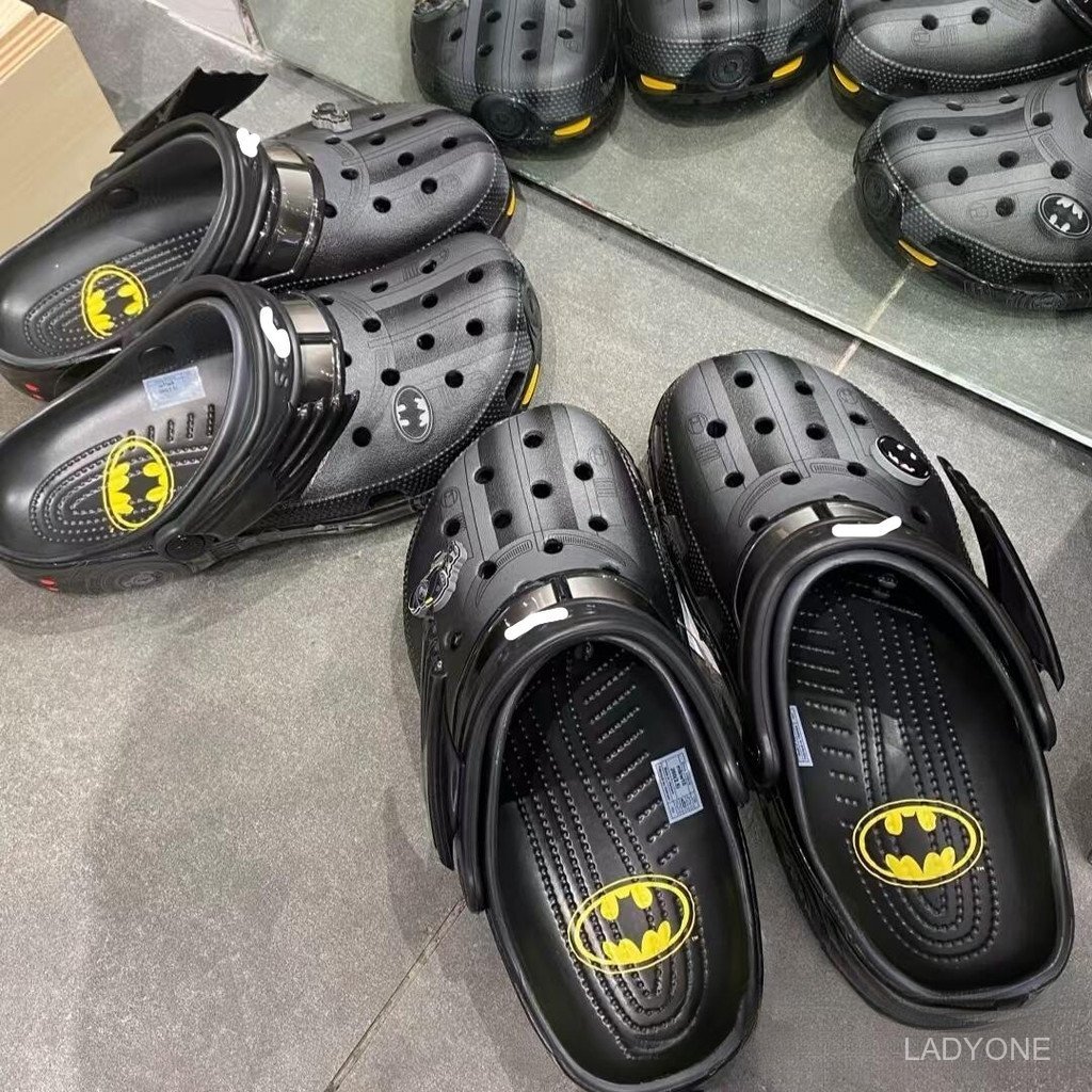ใหม่ Batman Winged Car-Themed รองเท้าแตะแม่ลูก Unisex