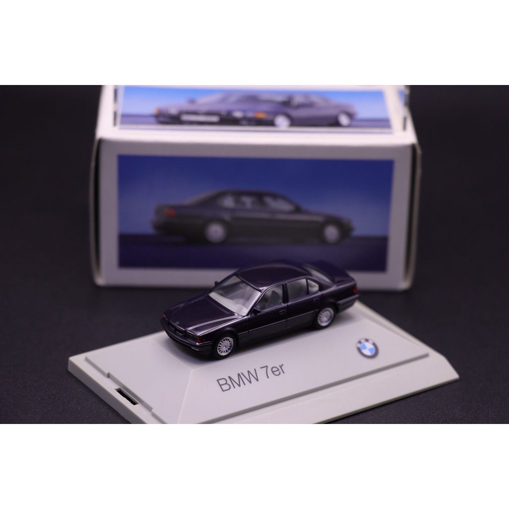 [Orphan] 1/87 Herpa BMW 7er 740i 87 Scale พลาสติกขนาดเล็กและวิศวกรรมมากไม่ใช่โลหะผสมไม่สัมผัสไรเดอร์