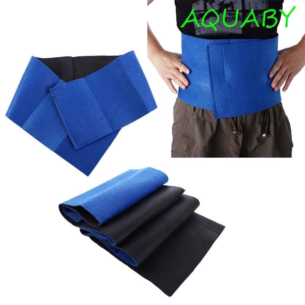 AQUABY เข็มขัดกระชับสัดส่วนเอวออกกําลังกายลดน้ําหนักฟิตเนสกระชับสัดส่วน Body Belly Burn Fat