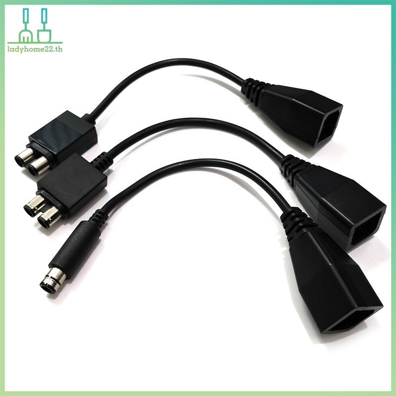 DOULLADY 1PC DIY อุปกรณ์เสริมสําหรับ Microsoft Xbox 360 ถึง Xbox Slim/One/E AC Power Adapter Cable C
