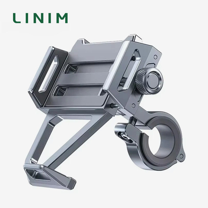 LINIM Z05 อลูมิเนียมที่วางโทรศัพท์จักรยาน MTB ไฟฟ้าสกู๊ตเตอร์รถจักรยานยนต์โทรศัพท์ Mount Anti-Slip ข