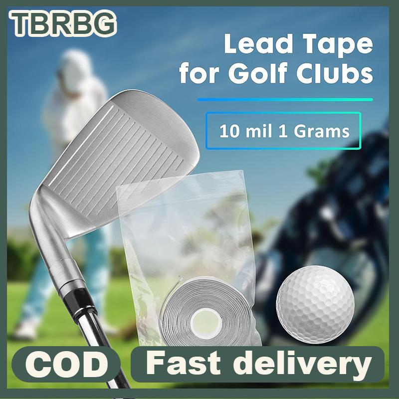 Null 1 ม้วน 1.27 ซม.น้ําหนักตะกั่วกอล์ฟเทป 254 ซม./50g Self-Adhesion เพิ่ม Swing น้ําหนักสําหรับกอล์