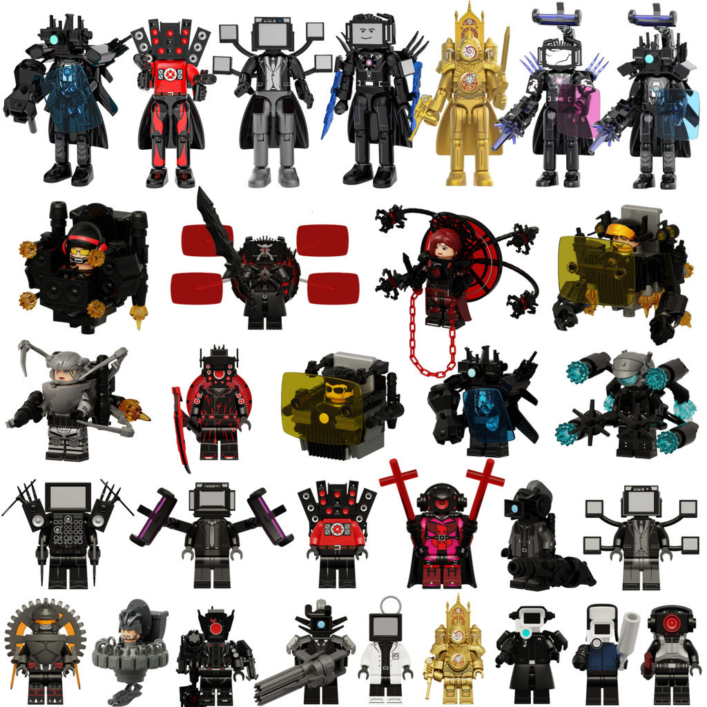 Skibidi Toilet Action Figure Titan TV Man Titan Speakerman Titan Cameraman Big TV Man ของเล่นคอลเลกช