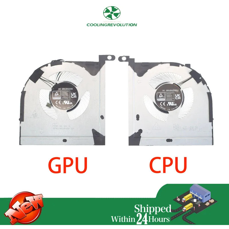 แล็ปท็อป CPU GPU พัดลมระบายความร้อน DC12V 1A 4-Pin สําหรับ Lenovo Legion Slim 5 5i Gen 8 16IRH8 5H40