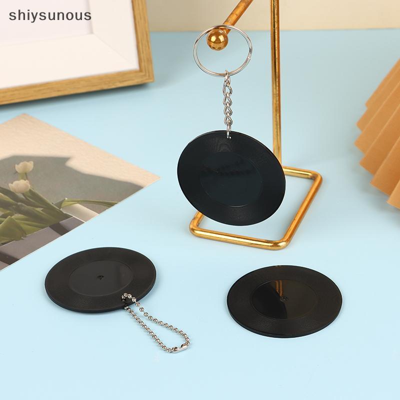 [shiysunous] Mini ck nk CD Keychain Retro Album Keyring กระเป๋าเป้สะพายหลังจี้สาว 60-100ตัวละคร FFF