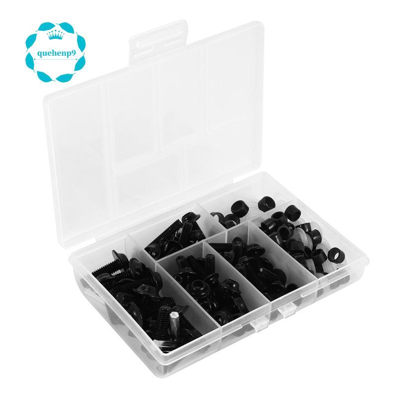 158PCS Universal รถจักรยานยนต์ Fairing สกรูถั่วชุด Moto Body Work Bolts สกรูสําหรับ YZF R1 R6 R3 200