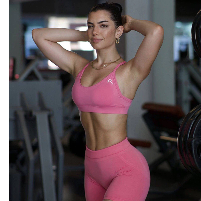 FitWild สปอร์ตบราถักยาง Racerback | 4 สี | SL สต็อกพร้อม thumbnail 10