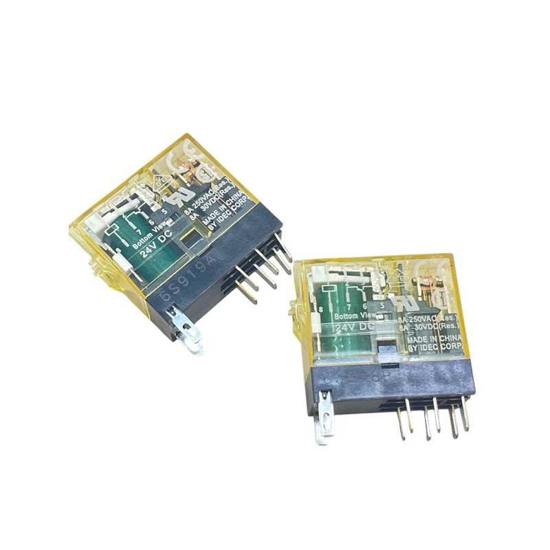 ใหม่ รีเลย์ RJ2S-CL -D24 อย่างดี 8ขา 24v 8A250V พร้อมส่ง relay 8 pin