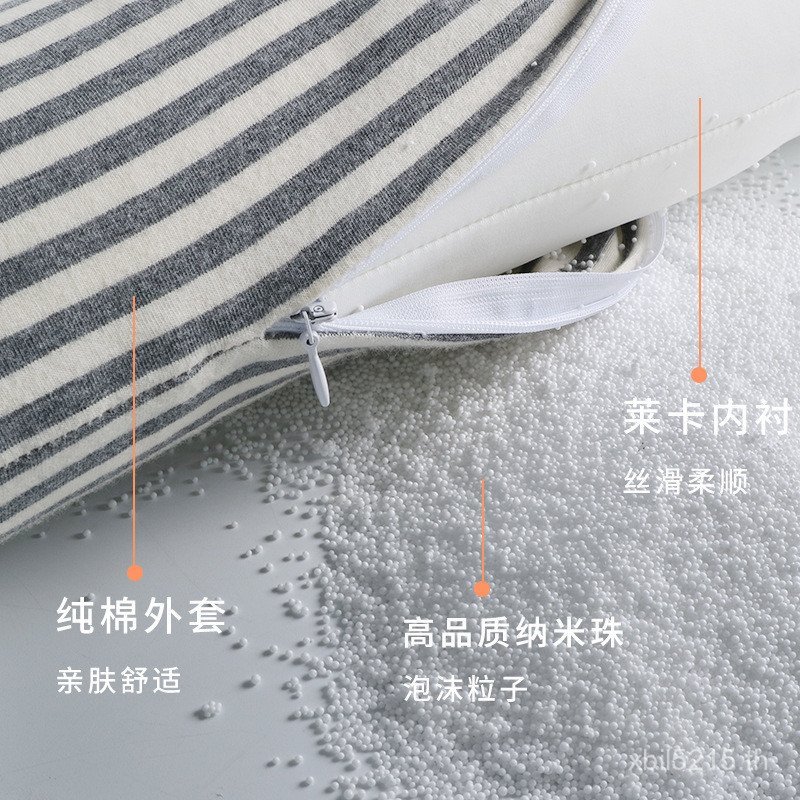 สไตล์ป้องกันศีรษะอนุภาคหมอนโฟม Muji คอ Sambo หมอนหมอนคอ u-Shaped หมอน Travel Cross-Border Goods 9LLS