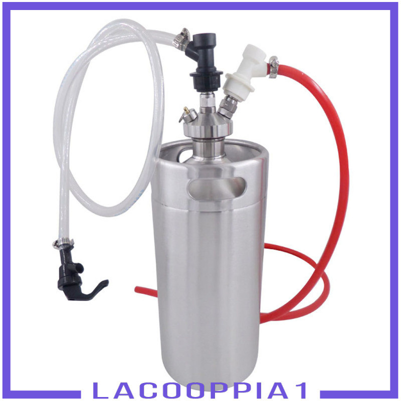 [Lacooppia1] เครื่องจ่าย Keg พร้อมสาย 12 สําหรับ Growler Spear