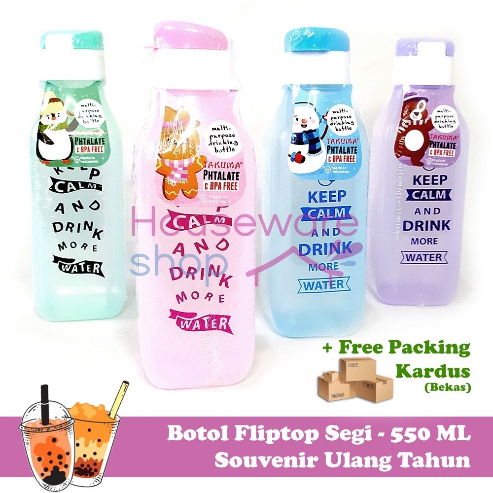 SMG Houseware Childrens Flip Top Drinking Bottle - 550 ML SMG