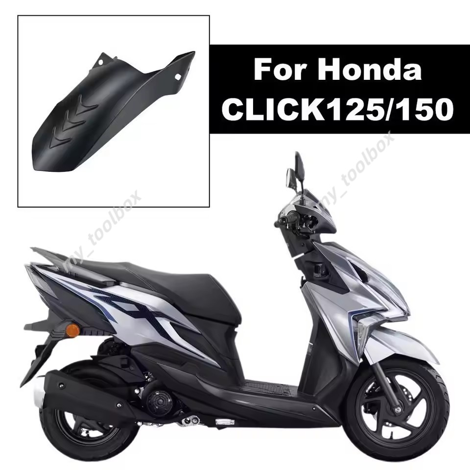 ✅พร้อมส่ง🔥บังโคลนหลังใน Honda Click 125i/150i ปี 2018-2022 มอเตอร์ไซค์ สีดำ/คาร์บอน ของแท้ พร้อมส่งไทย - รูปที่ 2