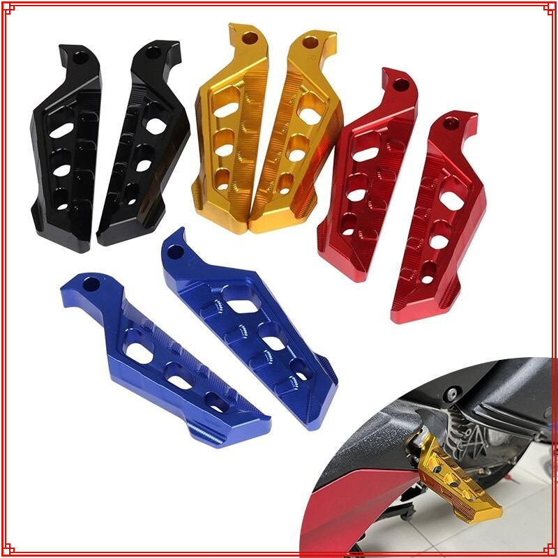 rear footrest NMAX155 พักเท้าหลัง CNC XMAX300 พักเท้าหลัง CNC NVX155 AEROX155 NMAX XMAX AEROX NVX พักเท้าหลัง