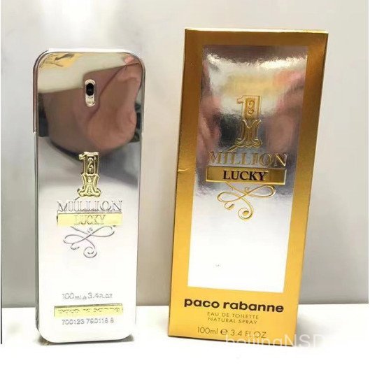 Pa paco rabanne paco Lucky Million Mens Eau de Toilette ล้านน้ําหอมผู้ชายรุ่นน้ําหอม 100ml