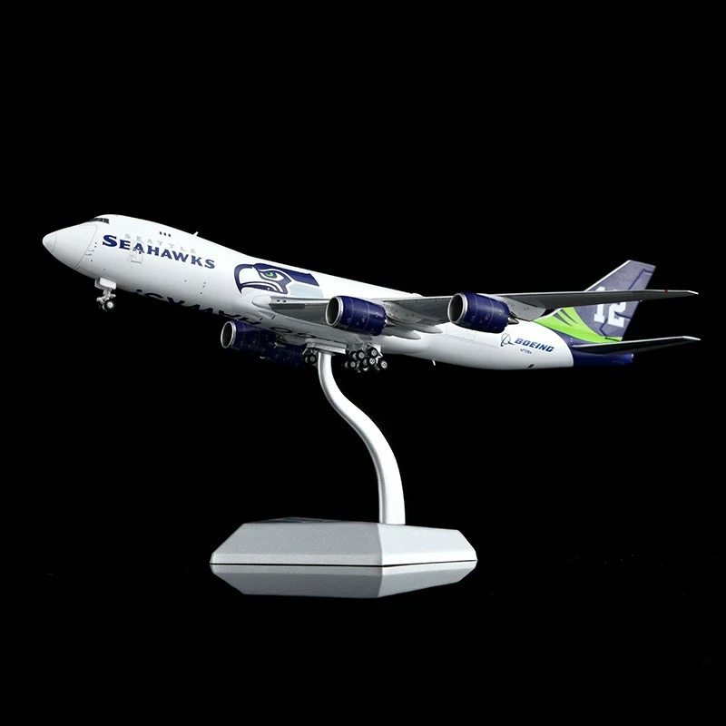 HX Models Seattle Air Alloy Cargo Machine รุ่น B747-8F N770BA 1/400