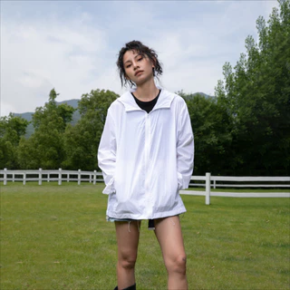 GENIO LAMODE เสื้อกันลม เสื้อกันแดด เสื้อกันuv ป้องกัน 100UPF+ ใส่สบาย ระบายอากาศ ผ้าไหมน้ำแข็ง Premium มีกระเป๋าด้านข้าง [โค้ทแดดสุดฮิต]