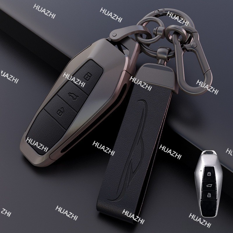 ZC สําหรับ Chery JAECOO 6 EV Chery ICAR03 J6 Keybox Key ผู้ถือสังกะสีกุญแจรถ Fob กรณีรีโมทฝาครอบพวงกุญแจ Key แหวนกระเป๋าอุปกรณ์เสริม