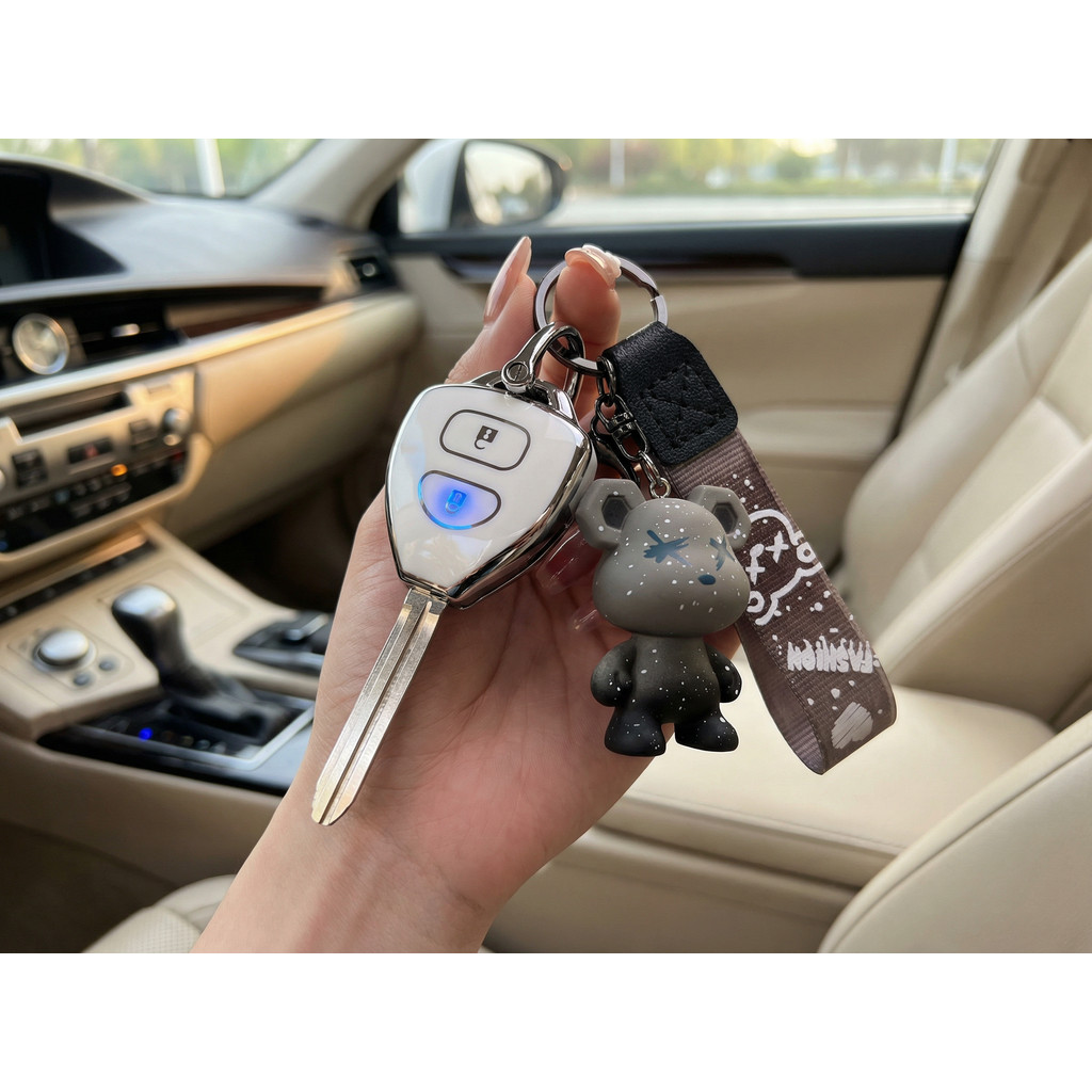 เคสกุญแจรีโมทรถยนต์ สําหรับ Toyota 2 3 ปุ่ม Vios Yaris Commuter Vigo Innova Fortuner Altis Camry ราคา ถูกที่สุด ดีลบีเคเค แกลเลอรีภาพที่ 8