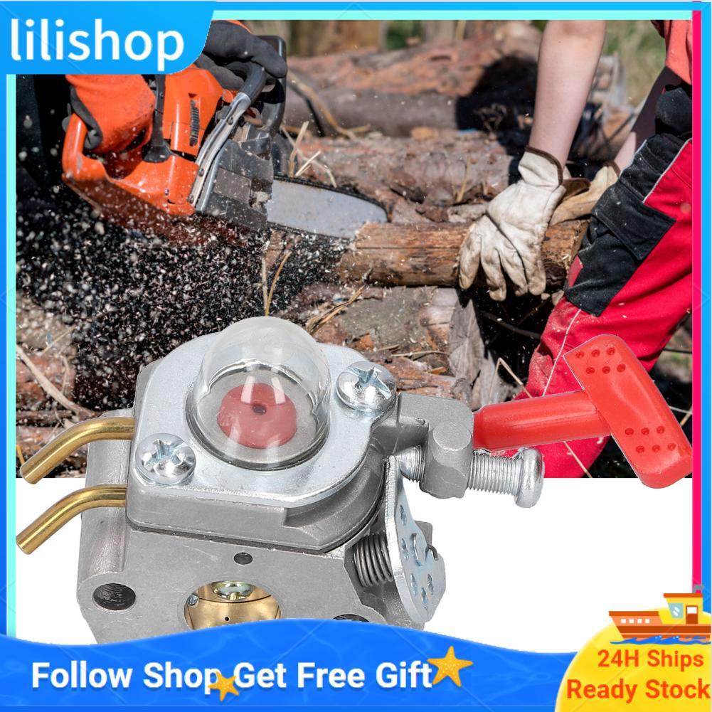 Lilishop Lilishop อลูมิเนียมอัลลอยด์เปลี่ยนคาร์บูเรเตอร์ - ใช้งานร่วมกับ Chainsaw ลดการสึกหรอของเครื