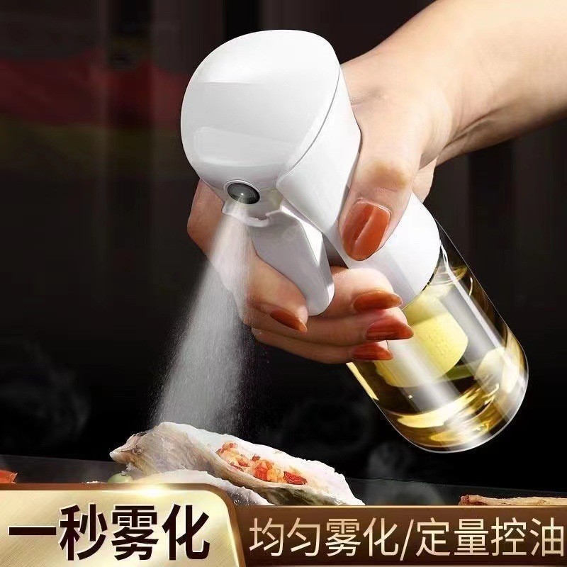 Premium In-Stock#Oil Spray Bottle Plastic Bottle Fryer Oil Absorbing Oil Spray Olive Oil Non-Stick P
