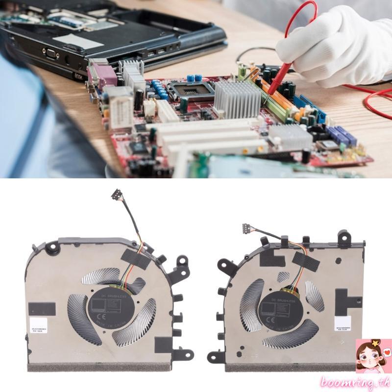 Boom แล็ปท็อป CPU GPU พัดลมระบายความร้อนสําหรับ 16s IMH9 9 16IMH9 L + R ORG DC12V 4Pin Coolers พัดลม