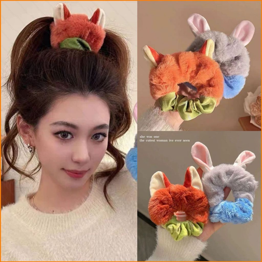 YT4 ยางรัดผม Judynick จาก Zootopia ลายตุ๊กตามินเนี่ยม