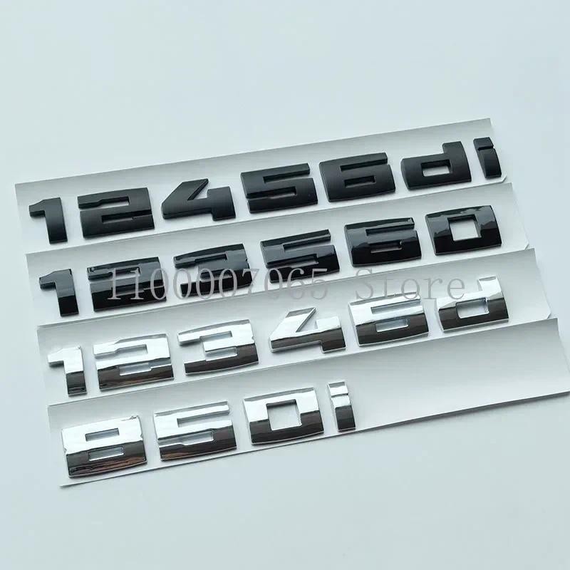 2 ซม.M Series Bond ตัวเลข ABS Emblem สําหรับ M135i M140i M235i M240i M340i M550i M35d M40i M50d M850