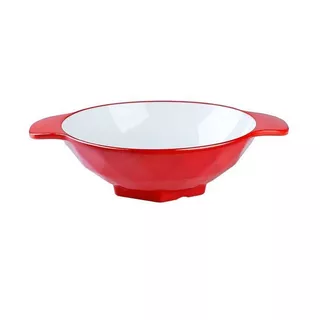 ชามหูคู่ ชามขนาดใหญ่ Triclamine Ramen Bowl ชามสีโลโก้เชิงพาณิชย์พิมพ์