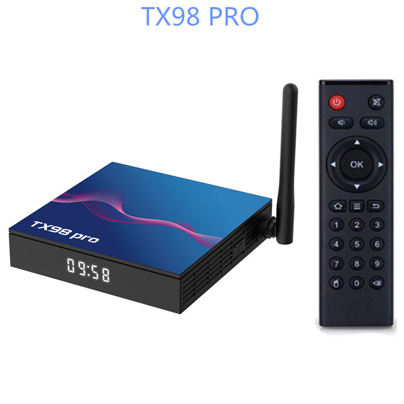 Tx98 pro ชุดกล่องด้านบน H618 Android 14.0 4k HD Dual Band WIFI6+BT5 tanix tx68