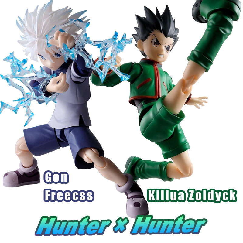 Action Figure Hunter Hunter Gon Freecss Anime Noodle Stopper Killua Zoldyck ของเล่นของขวัญสําหรับเด็