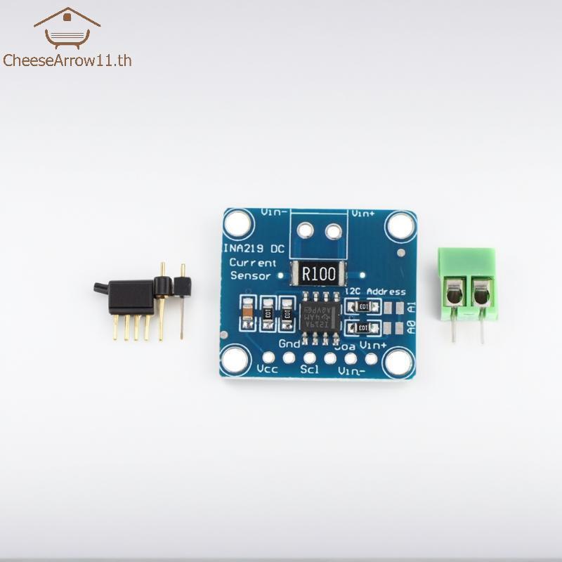 CHE 1/3/5pcs INA219 โมดูลสีฟ้า DIY 3V-5V IIC I2C MCU-219 Bidirectional Current Power Supply Monitori