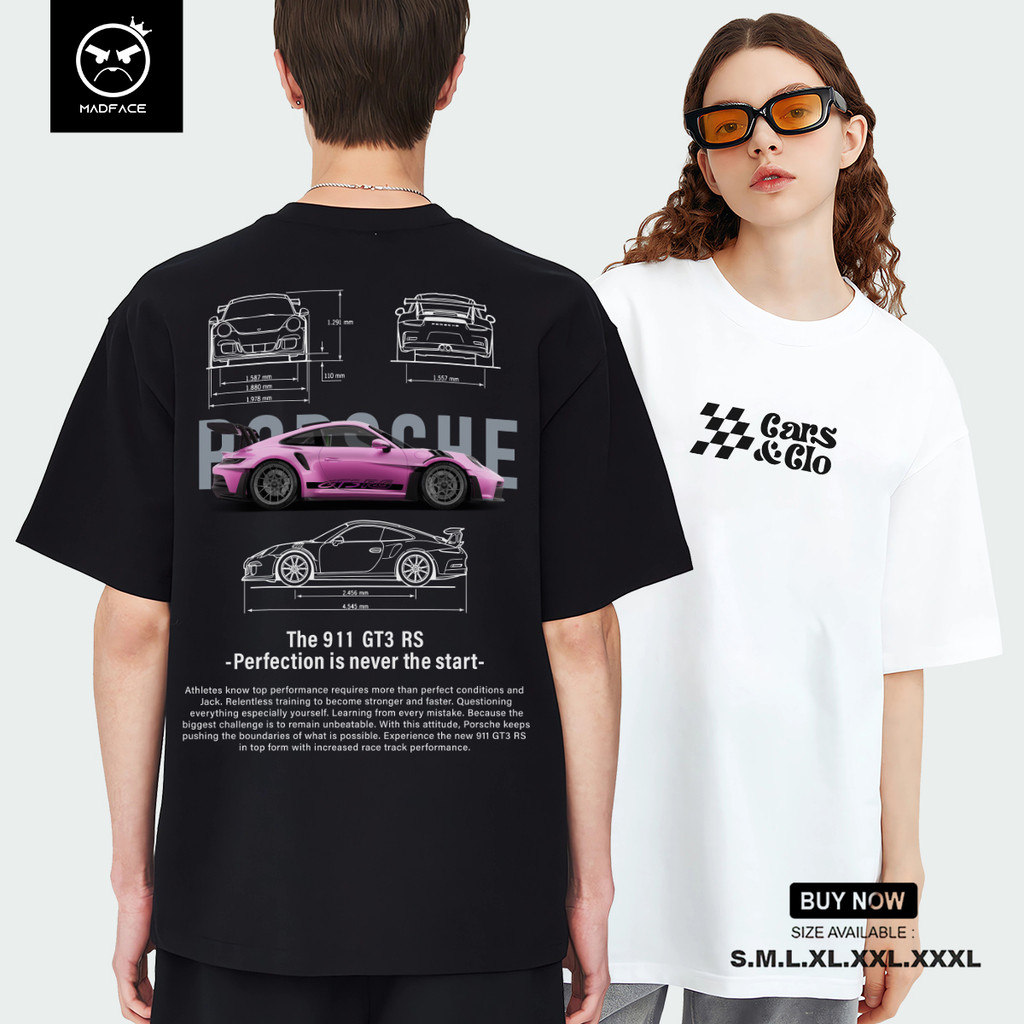 Madface Clothing Porsche 911 Gt3 Rs Tshirt Jersey