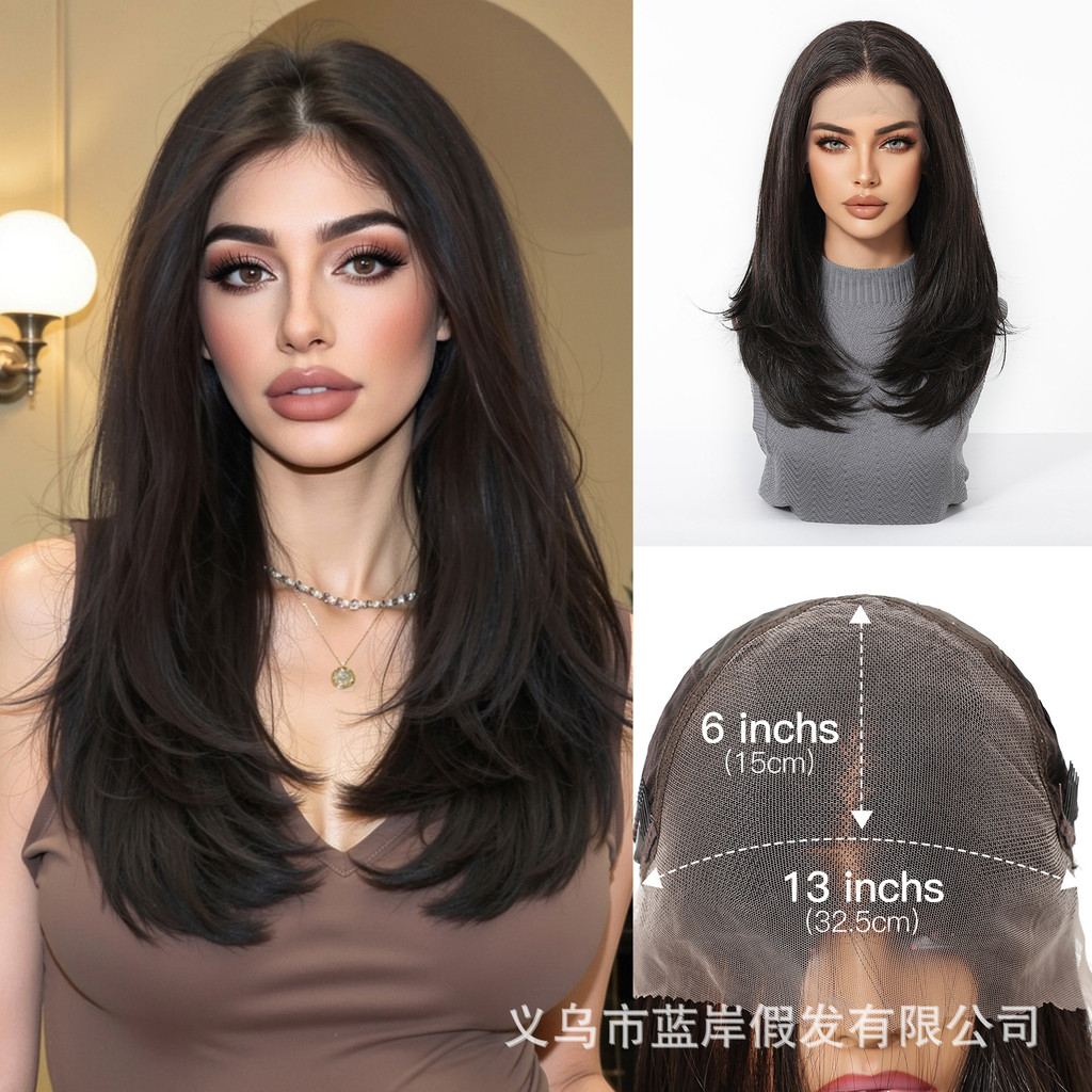วิกผมเต็มหมวกคุณภาพสูง ทำจากผ้าไหมและเส้นใยเคมี เหมาะสำหรับอากาศร้อน