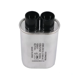 คาปาซิเตอร์ ไมโครเวฟ 0.95uf 2100VAC ขั้วเล็ก อะไหล่ไมโครเวฟ แคปไมโครเวฟ