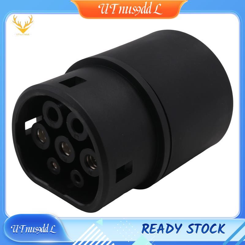 [UTnus9ddL] V2L Discharger สําหรับ Type2 EU Plug รถ Discharge EV อะแดปเตอร์สายเคเบิลสําหรับ Discharg
