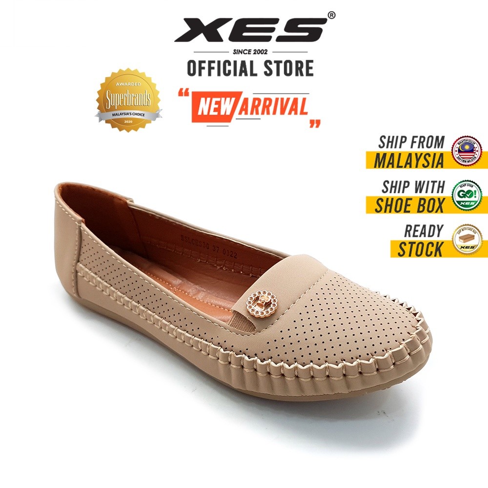 MC3 XMC3 Ladies BSLCMC336 Gold Top Flats (สีเทา, แอปริคอท)