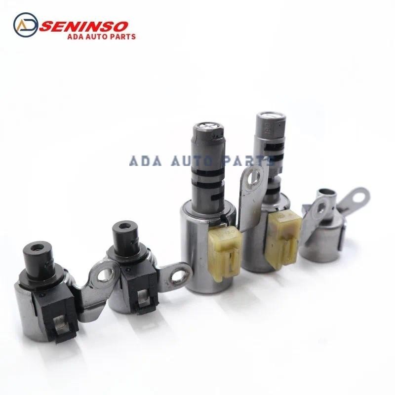 5PCS Original U340E U341E U340F เกียร์เกียร์ Solenoids ชุดสําหรับ Toyota Yaris Corolla Scionauto ชิ้