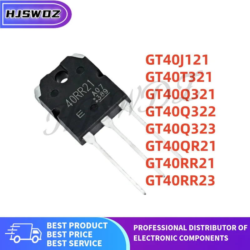 5 ชิ้น/ล็อต GT40RR23 GT40Q323 GT40QR21 GT40Q322 GT40RR21 GT40T321 GT40Q321 GT40J121 40RR23 40Q32322 