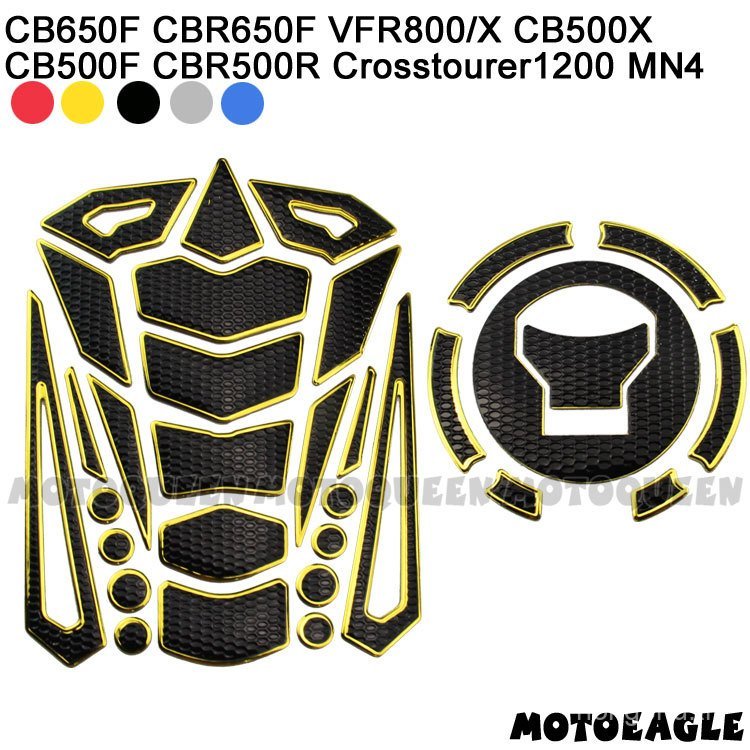 เหมาะสําหรับ CB650F/CBR650F Honda VFR800X รถจักรยานยนต์ MN4 ถังน้ํามันเชื้อเพลิง CBR500R ก้างปลารูปล