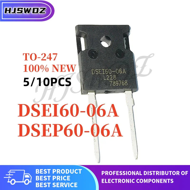 5PCS-10PCS ยี่ห้อใหม่ DSEI60-06A DSEI60-06 DSE160-06A DSEP60-06A TO-247 60A 600V สูง power ในสต็อกชิ